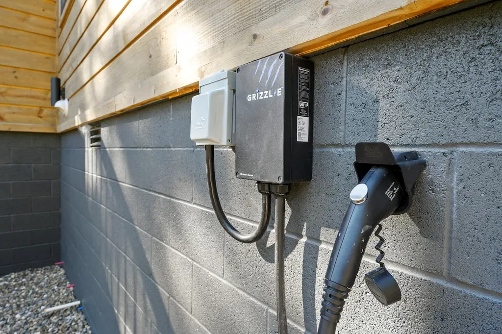 Level 2 electric vehicle charger at The Avalon