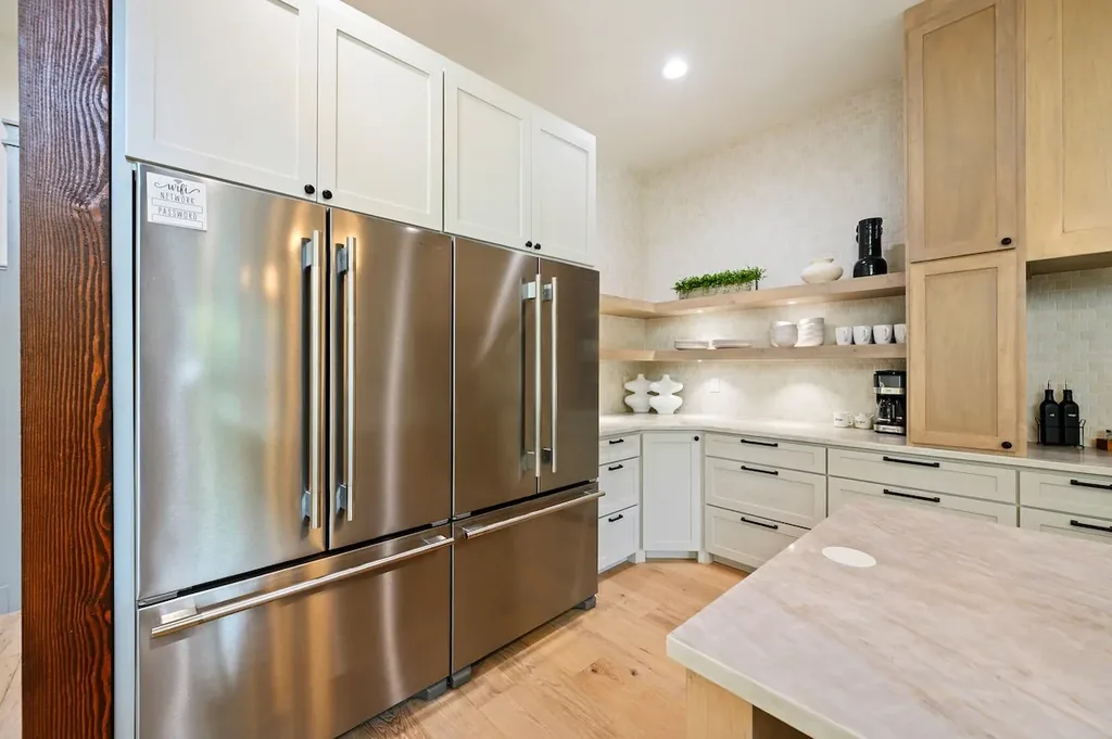Dual refrigerators at Clearwater in Broken Bow
