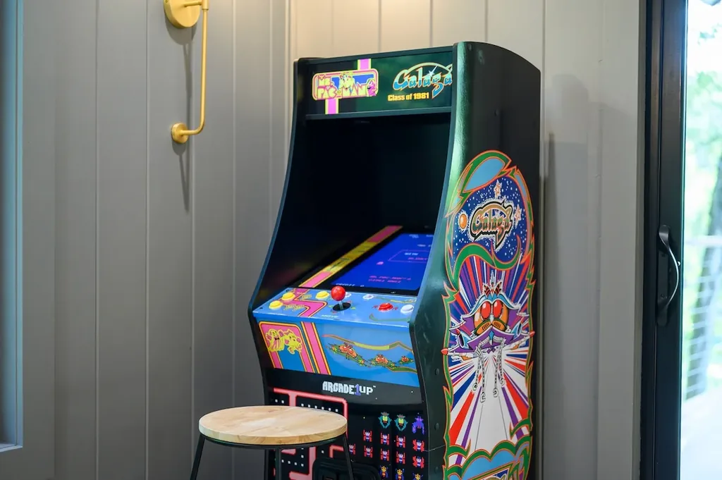 Arcade games at Clearwater in Broken Bow
