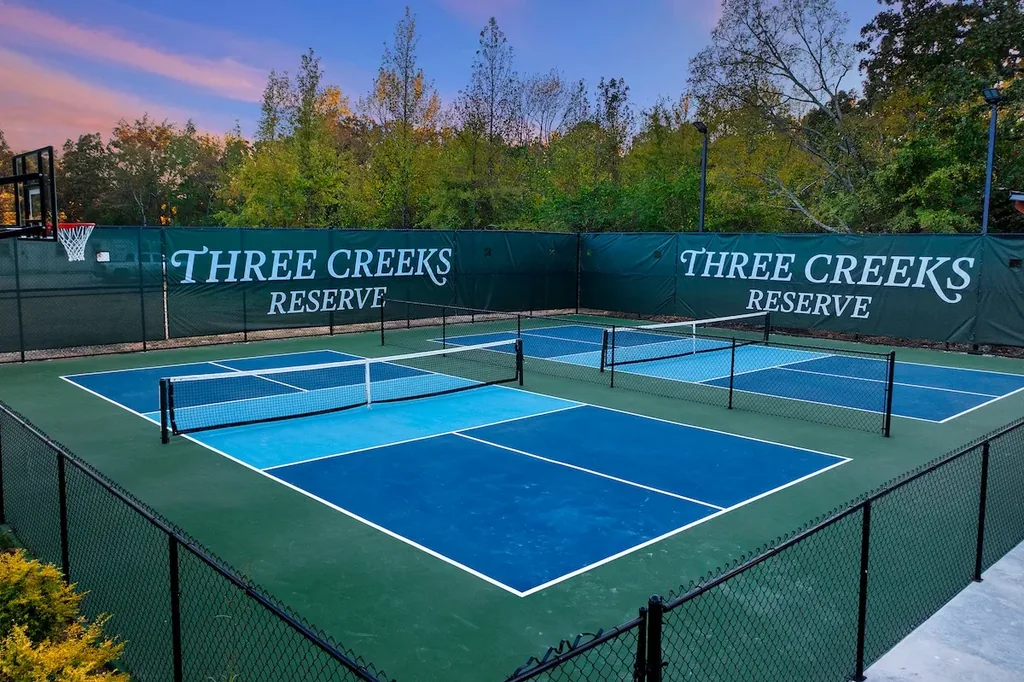 Shared pickleball and basketball courts available to DOLCE FAR NIENT guests
