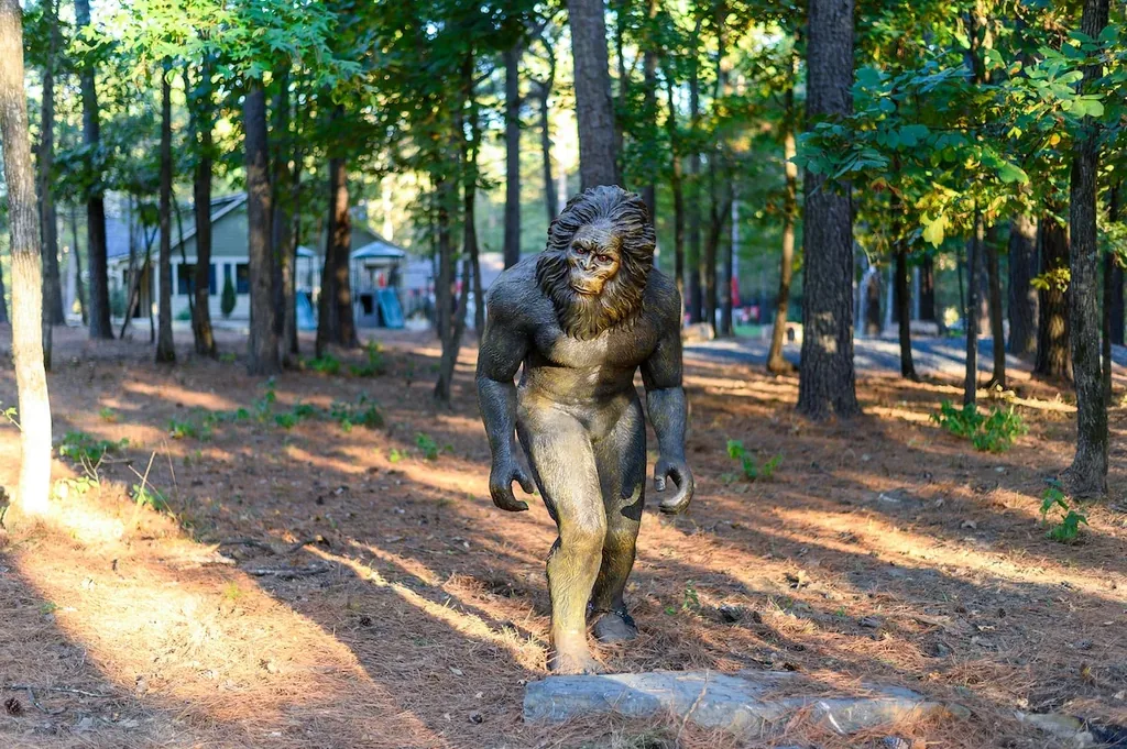 Shared bigfoot statue available to DOLCE FAR NIENT guests