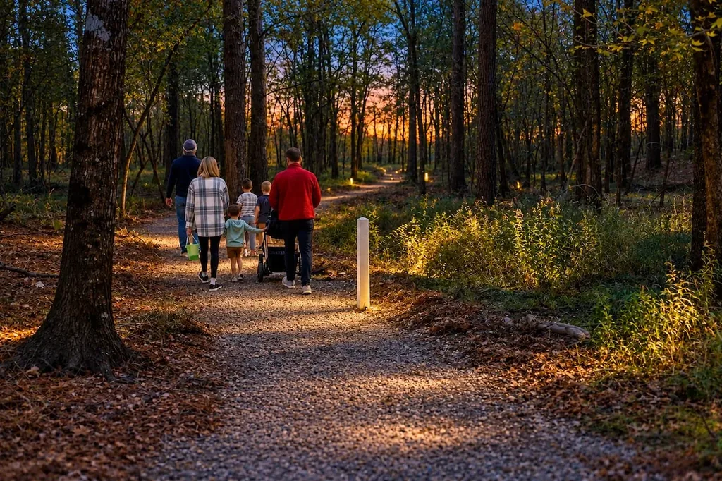Shared forest trail available to DOLCE FAR NIENT guests