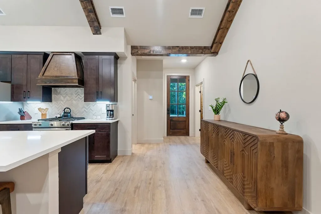 Kitchen full view at DOLCE FAR NIENT in Broken Bow