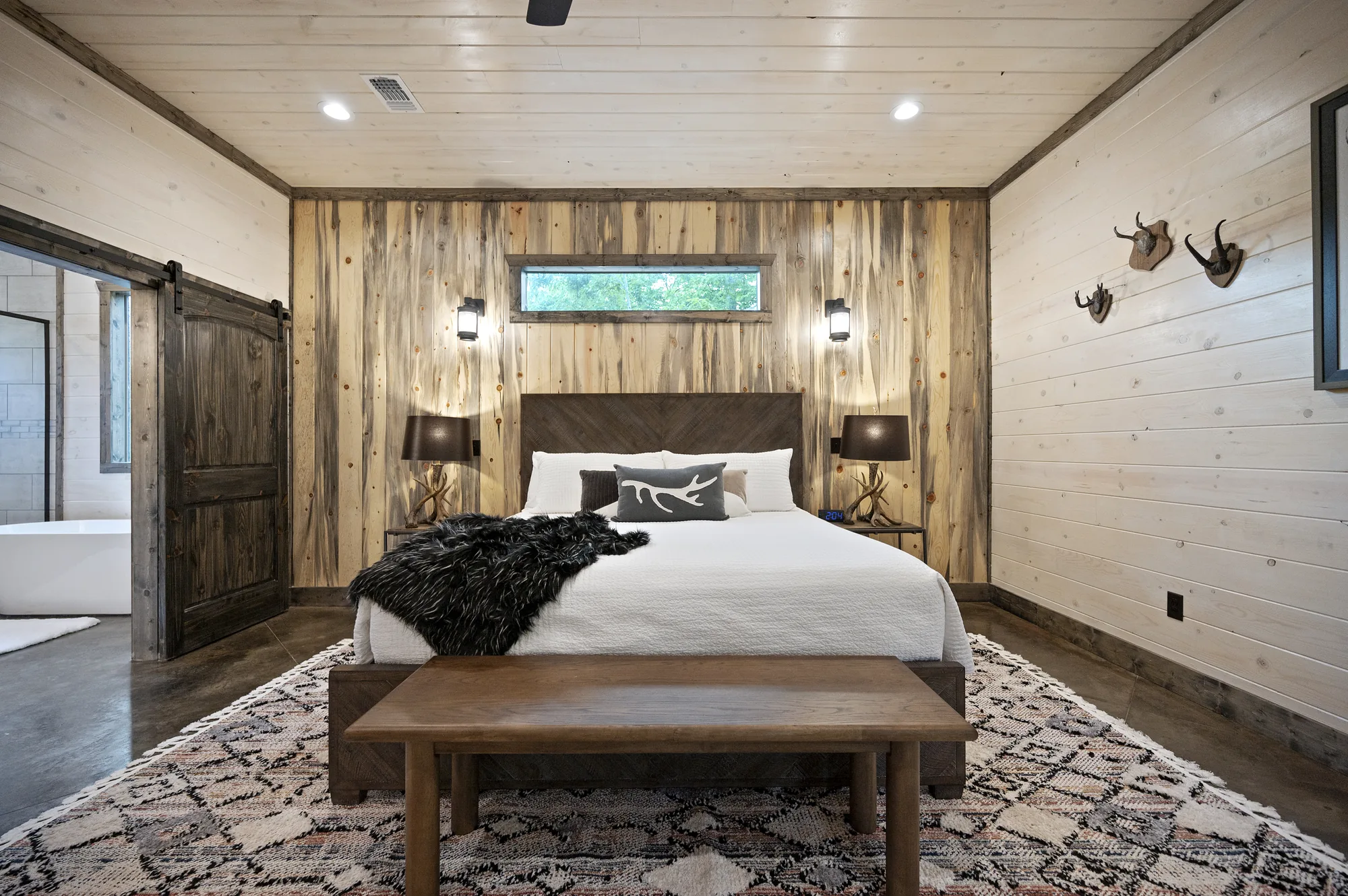 King suite 3 at Dreams & Streams with a king bed