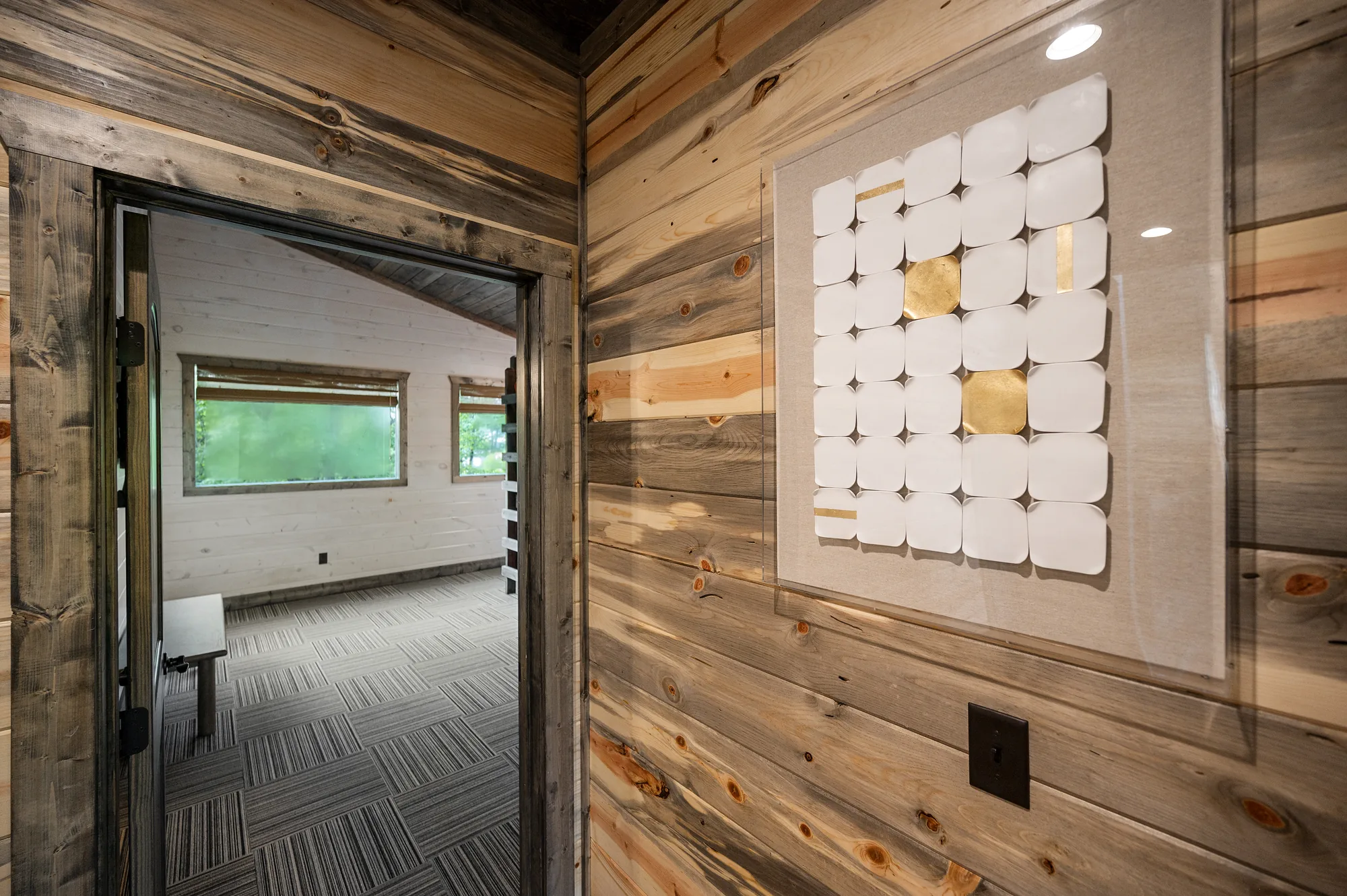 Bunk room at Dreams & Streams sleeping twelve guests