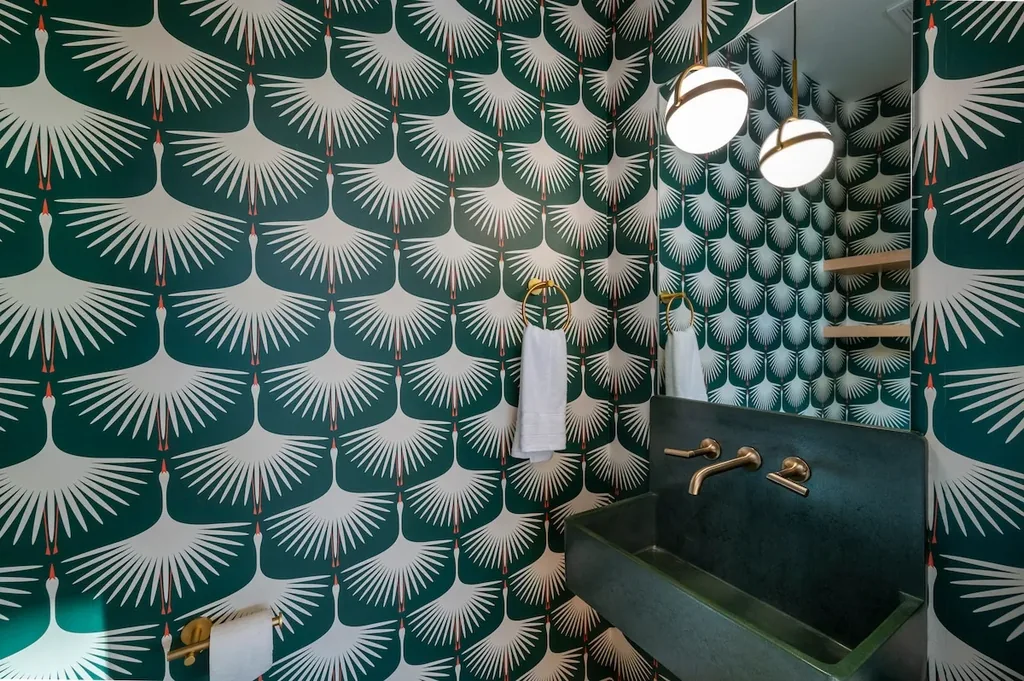 The Eleanor half bathroom at Imperial Jade in Broken Bow