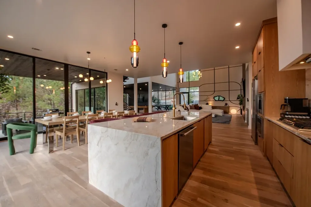 The Jade kitchen open plan at Imperial Jade in Broken Bow