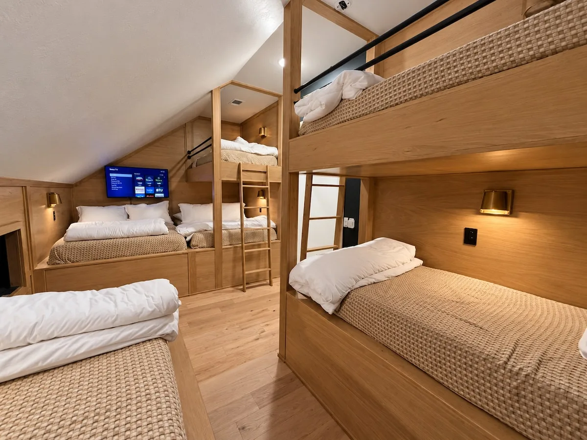 Bunk room at Sanctuary at the Summit