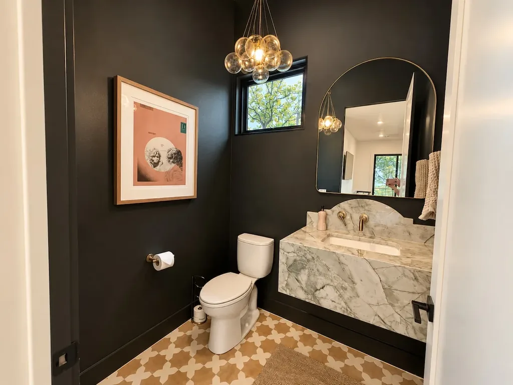 Sanctuary at the Summit — Half bathroom image 1
